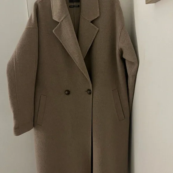 Simon’s oversized double faced overcoat - Picture 2 of 6